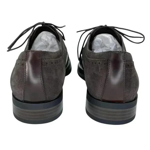 Kenneth Cole Brock Leather Wingtip Mens Oxfords Size 7.5M - Picture 6 of 12